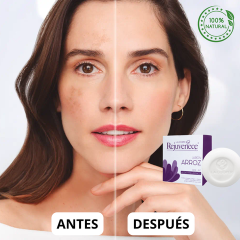 Image of JABON REJUVENECEDOR DE ARROZ CON ÁCIDO HIALURÓNICO (PROMOCIÓN 3X2)