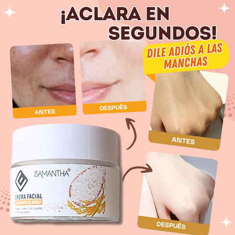 Image of CREMA FACIAL ACLARANTE DE ARROZ