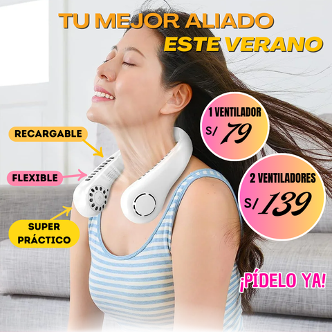 Image of VENTILADOR DE CUELLO PORTÁTIL