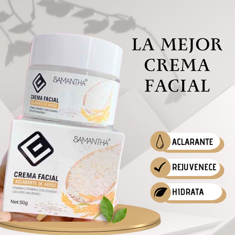Image of CREMA FACIAL ACLARANTE DE ARROZ