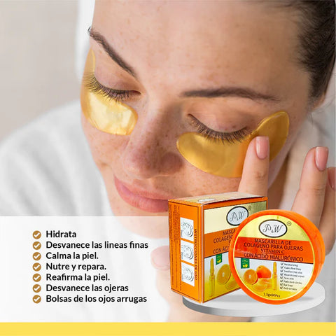 Image of MASCARILLA DE COLÁGENO PARA OJERAS CON VITAMINA C (PROMOCIÓN 2 X 1)