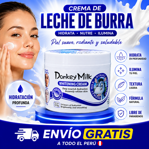Image of CREMA BLANQUEADORA DE LECHE DE BURRA