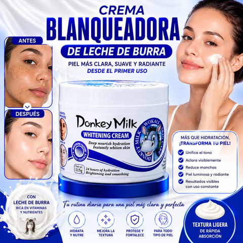 Image of CREMA BLANQUEADORA DE LECHE DE BURRA