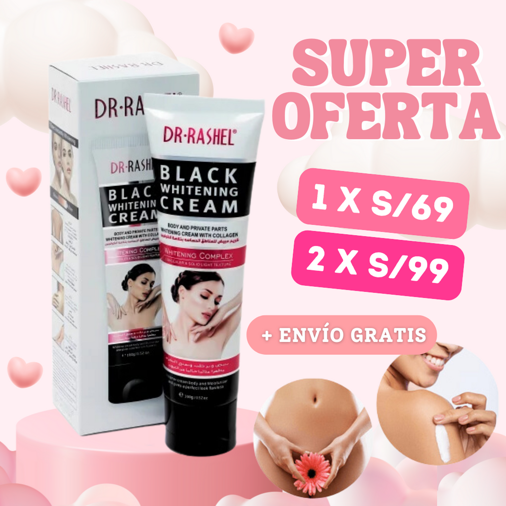 CREMA CORPORAL ACLARANTE DE PARTES ÍNTIMAS