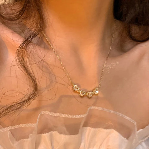 Image of 🧡COLLAR TREBOL DE CORAZONES🧡