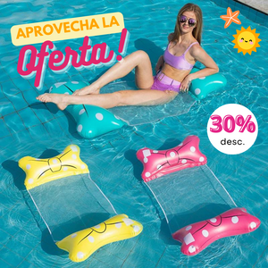 FLOTADOR HAMACA INFLABLE PARA PISCINA